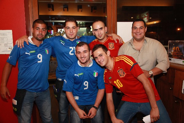 Euro 2012  Final Spain Vs Italy @ ZwZ